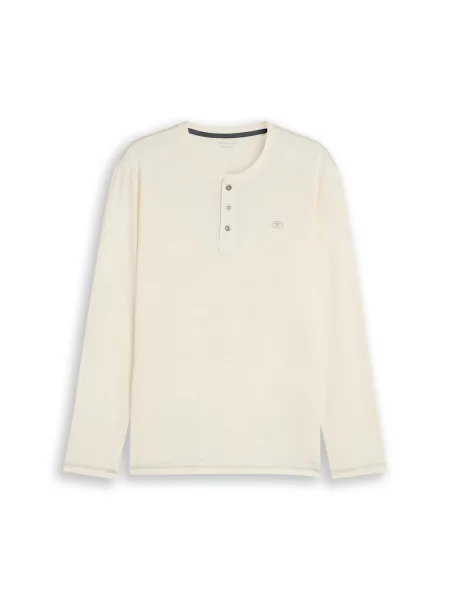 TOM TAILOR Tricou murdar alb