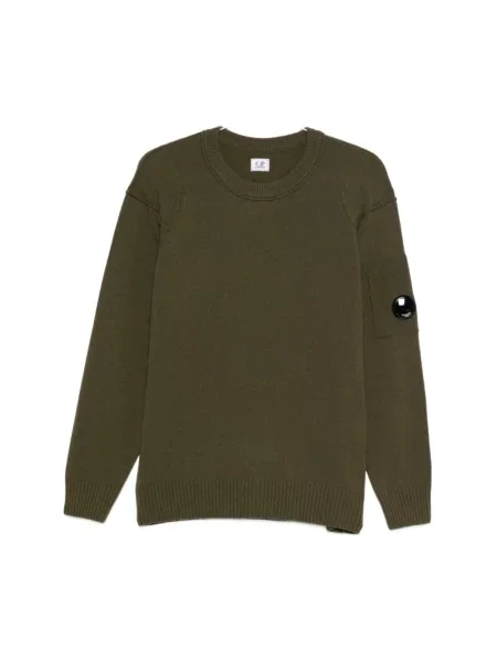 Sweter C.p. Company wełniany zielony