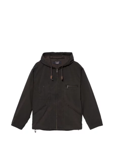 Geacă Comme Des Garçons Homme cu glugă maro