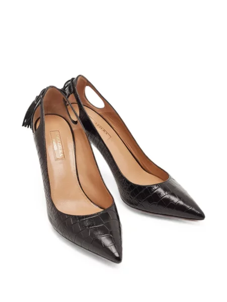 Pantofi cu toc Aquazzura negru