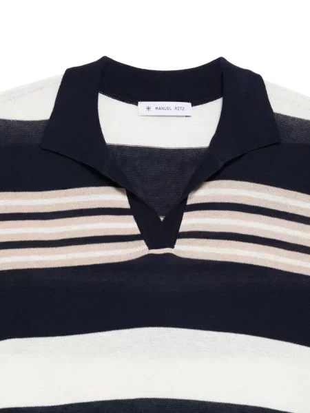 Pruhovaná košile Manuel Ritz modrá