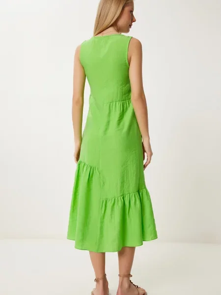 Happiness İstanbul Rochie de vară măr verde