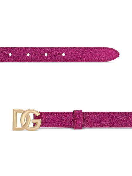 Pasek dziecięcy Dolce And Gabbana różowy