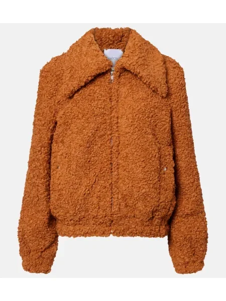 Kurtka bomber Patou pomarańczowy