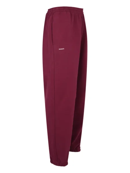 Pantaloni Pangaia roșu