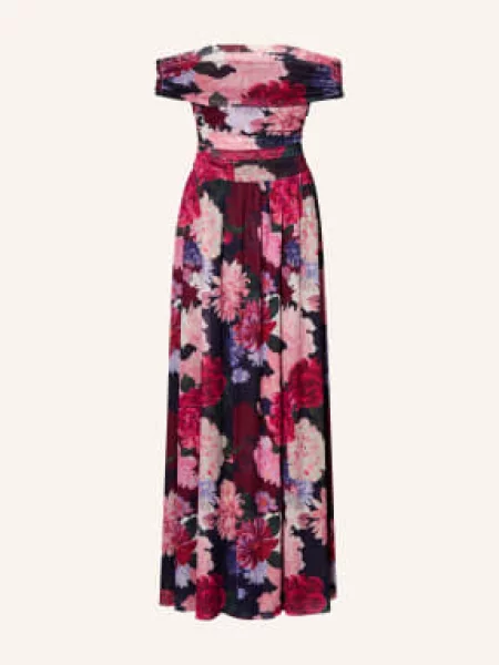 Apart Suknia Wieczorowa Z Siateczki rot różowa