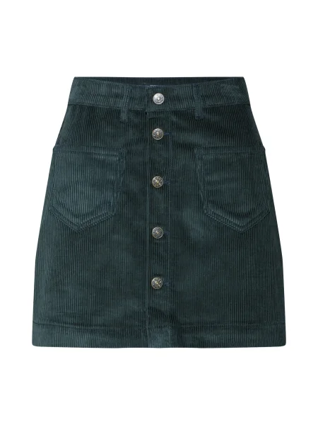 ONLY Fustă onlAMAZING HW CORDUROY SKIRT PNT închis verde