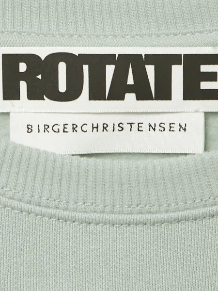 Hanorac crewneck Rotate Birger Christensen albastru