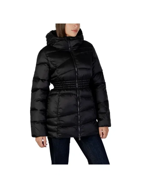 Geacă bomber Emporio Armani Ea7 cu glugă negru