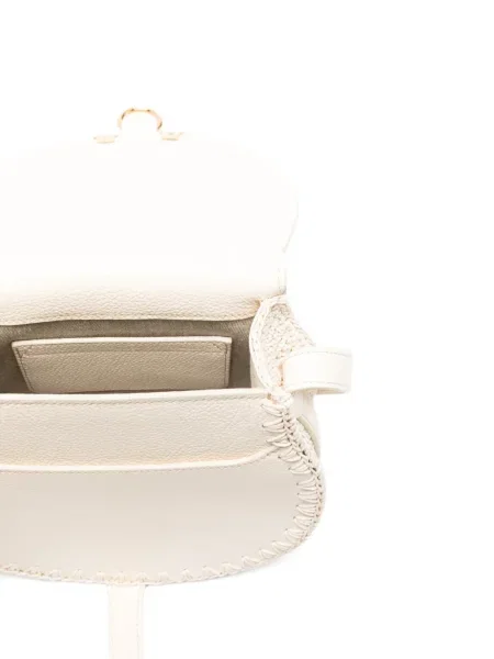 Geanta crossbody Chloé alb