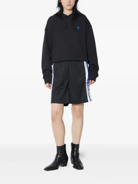 Pantaloni Adidas cu dungi de costum albastru