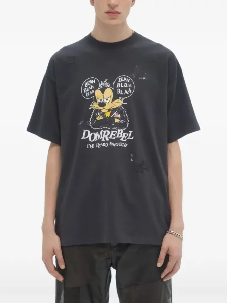 Tricou Domrebel negru