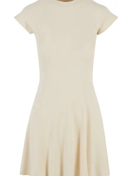 Urban Classics Rochie kitt alb