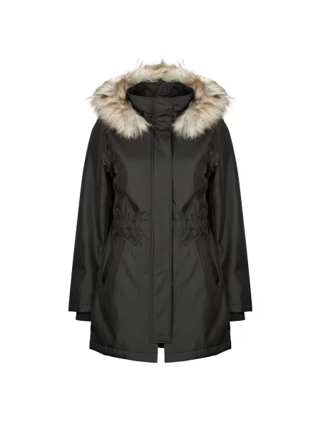 Parka Only iz krzna črna