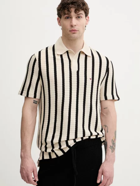 Tommy Hilfiger polo beżowa