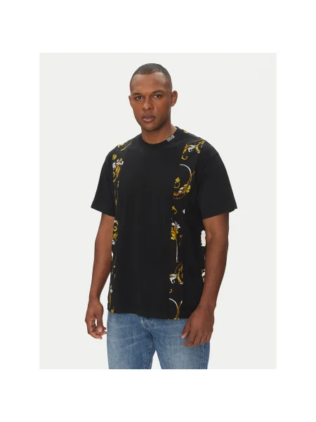 Versace Jeans Couture Póló Regular Fit fekete