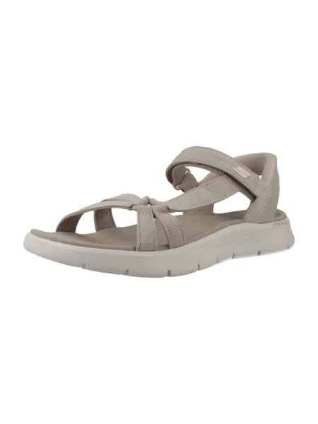 Sandały Skechers brązowe