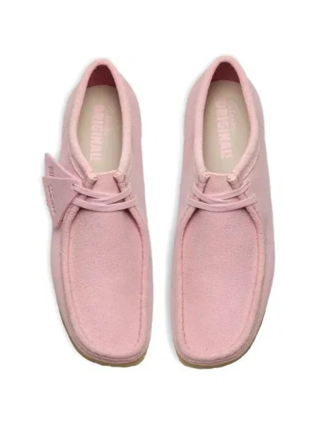Desert boots Clarks Originals σουέντ ροζ