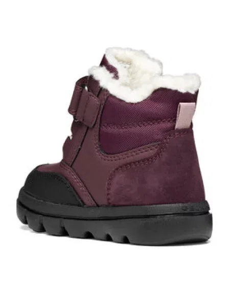 Geox Snehule B Willaboom Girl B Abx M Bordová