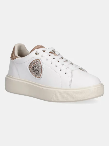 Sneakerși Blauer alb