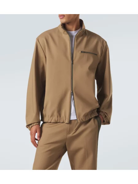 Geacă Moncler maro