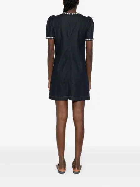 Rochie din denim Zimmermann de costum albastru
