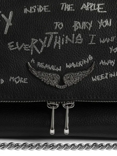 Geantă messenger Zadig&voltaire negru