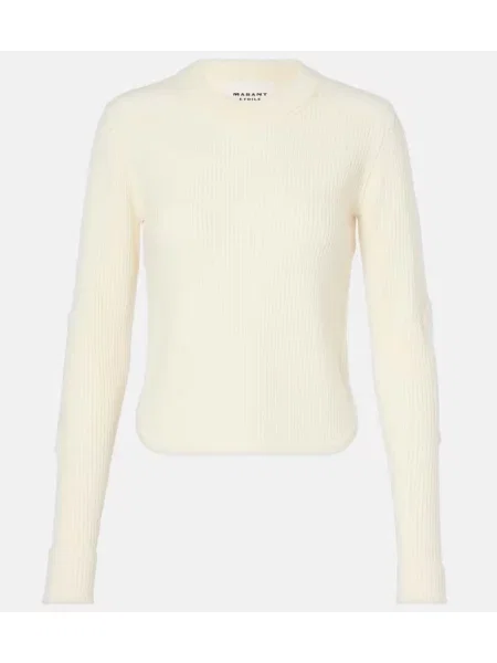 Pulover Marant Etoile de lână alb