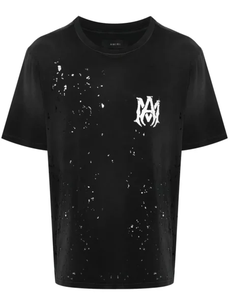 Tricou Amiri zdrențuiți negru