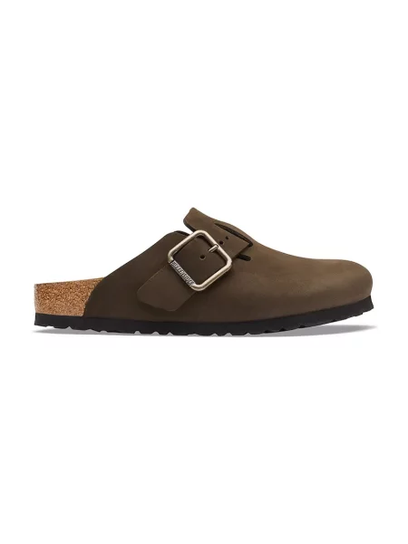 Birkenstock Boston WB LENB șalpi mocasini pentru femei din nubuck