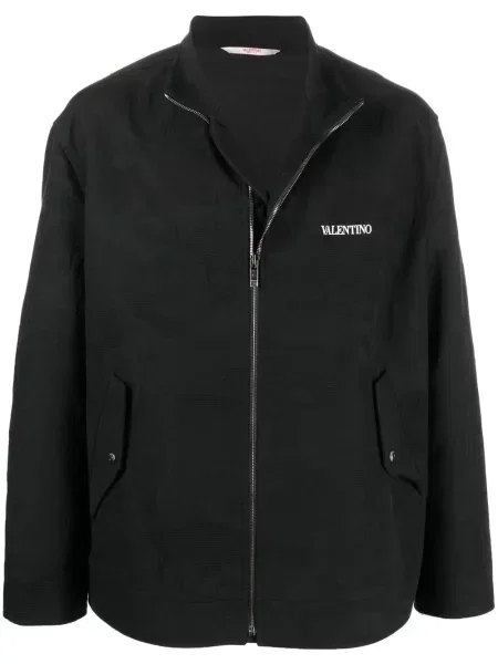 Geacă Valentino cu imagine cu model camuflaj negru