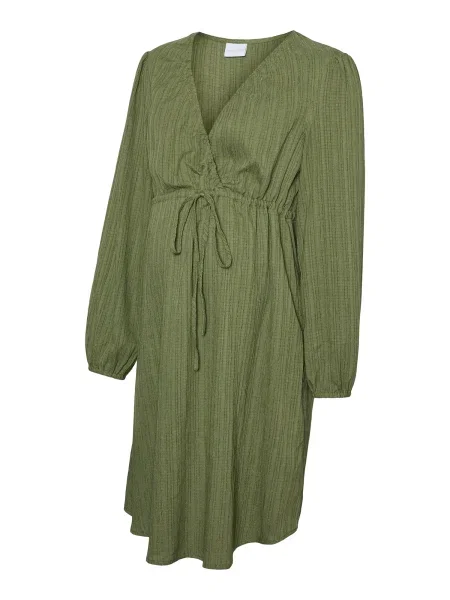 MAMALICIOUS Obleka MLMADDY TESS oliva