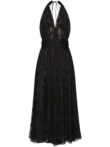 Rochie midi Dolce & Gabbana cu imagine până la genunchi de costum negru