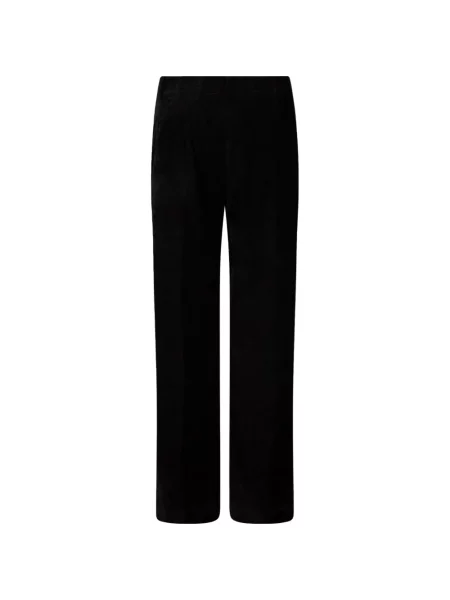 Pantaloni Derhy de catifea cord negru
