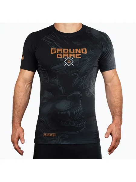 Тениска Ground Game черно