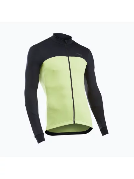 Мъжки велосипеден суитшърт Northwave Force 2 Jersey FZ cool matcha/black черно