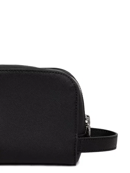 Táska Guess autogrammal fekete