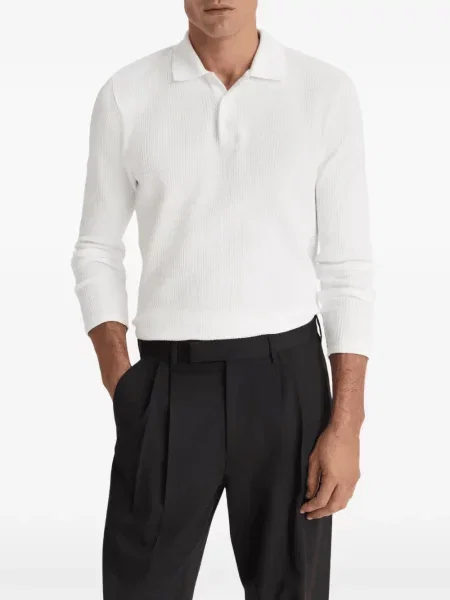Tricou polo Vince alb