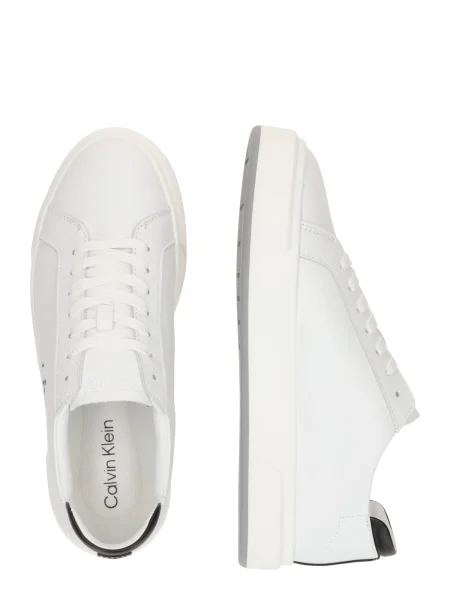 Sneakerși Calvin Klein alb