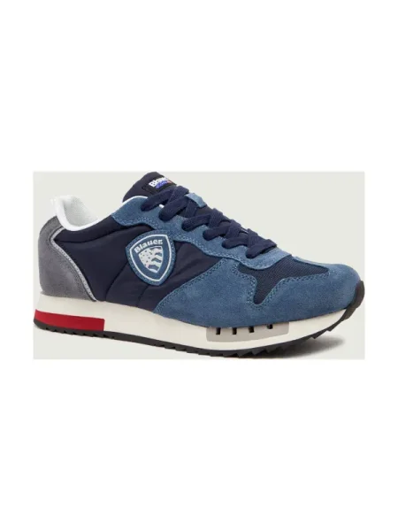 Blauer Sneakers Bleumarin albastru