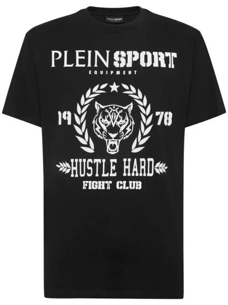 Polo Plein Sport cu imagine negru