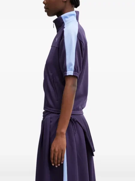 Scurt top Puma cu dungi violet