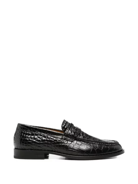 Pantofi loafer Our Legacy din piele negru