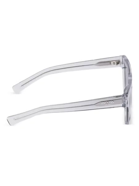 Ochelari de soare Prada Eyewear cu imagine alb