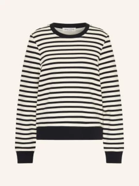 Marc O'polo Bluza Nierozpinana blau biała