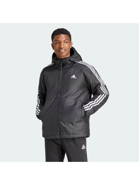 Kurtka Essentials Insulated Hooded czarna