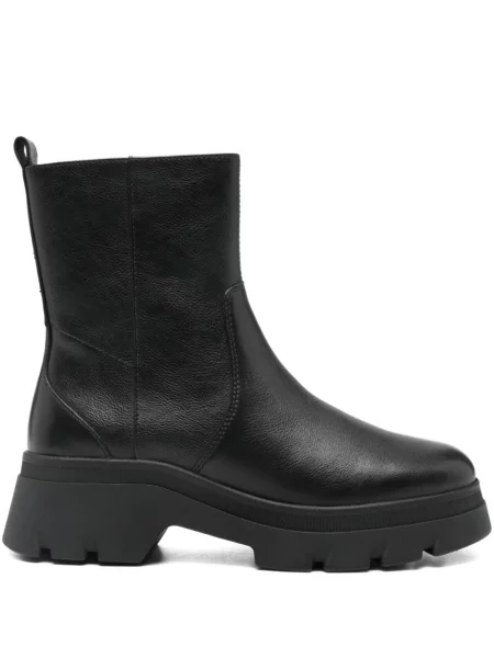 Botine Geox din piele negru