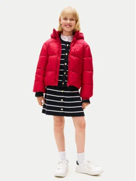 Zimní bunda Tommy Hilfiger červená