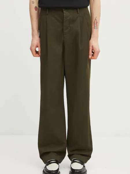 Hlače C.P. Company zelena