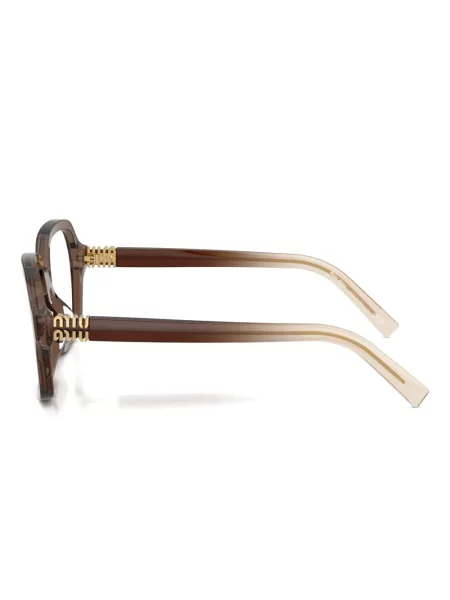 Ochelari de soare Miu Miu Eyewear maro